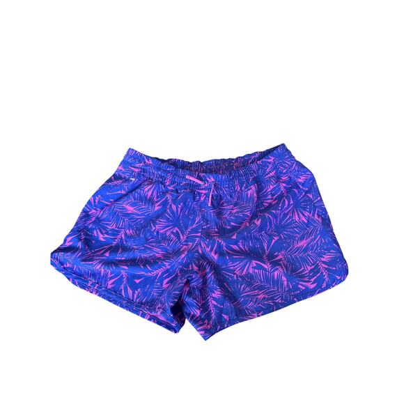 Columbia Sportswear Purple Print Running Shorts Size L - Picture 1 of 5